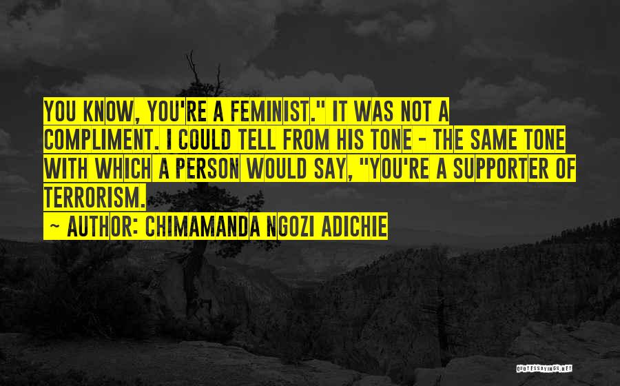 The Terrorism Quotes By Chimamanda Ngozi Adichie