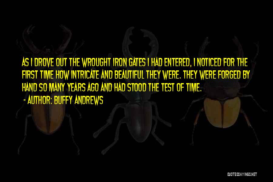 The Test Of Time Quotes By Buffy Andrews