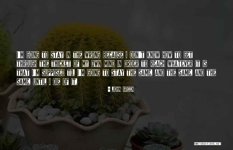The Thicket Quotes By John Green The Thicket Quotes By John Green