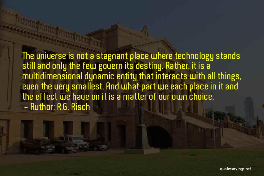 The Things That Matter Quotes By R.G. Risch