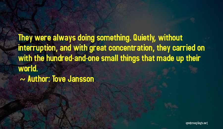 The Things They Carried Quotes By Tove Jansson