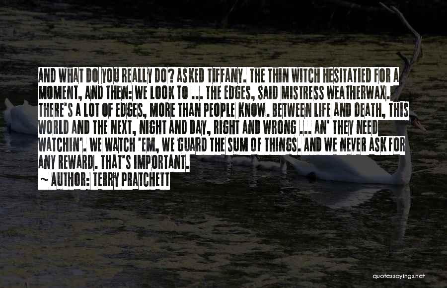 The Things We Never Said Quotes By Terry Pratchett