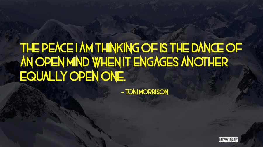 The Thinking Mind Quotes By Toni Morrison