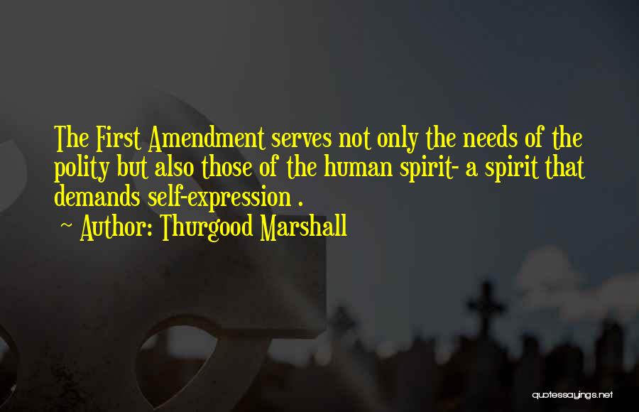 The Third Amendment Quotes By Thurgood Marshall