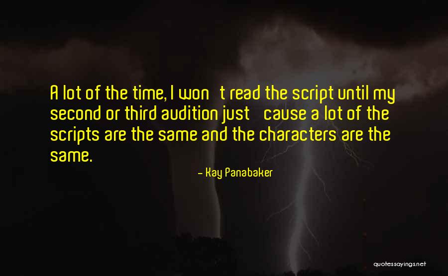 The Third Time Quotes By Kay Panabaker