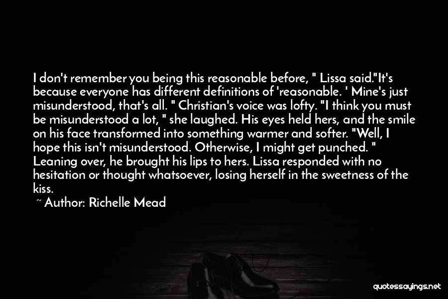 The Thought Of Losing Someone Quotes By Richelle Mead