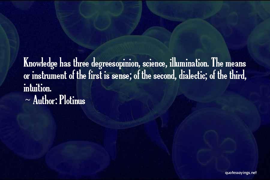The Three Degrees Quotes By Plotinus