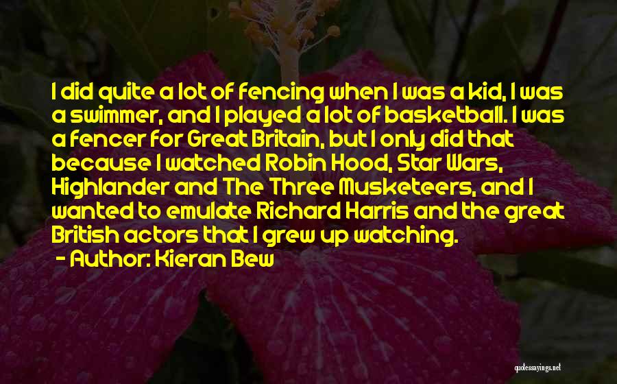 The Three Musketeers Quotes By Kieran Bew