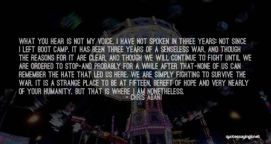 The Three Reasons Quotes By Chris Abani The Three Reasons Quotes By Chris Abani