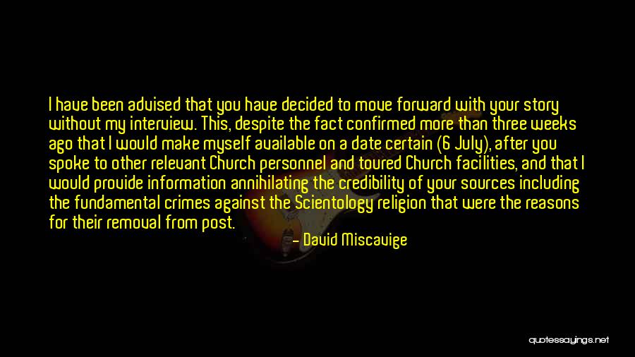 The Three Reasons Quotes By David Miscavige The Three Reasons Quotes By David Miscavige
