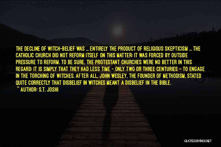The Three Witches Quotes By S.T. Joshi
