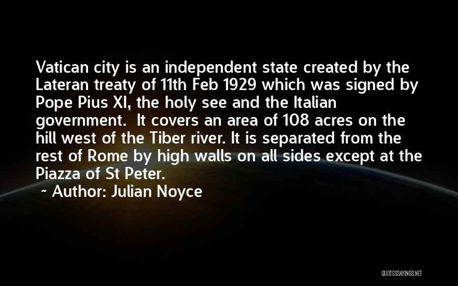 The Tiber Quotes By Julian Noyce