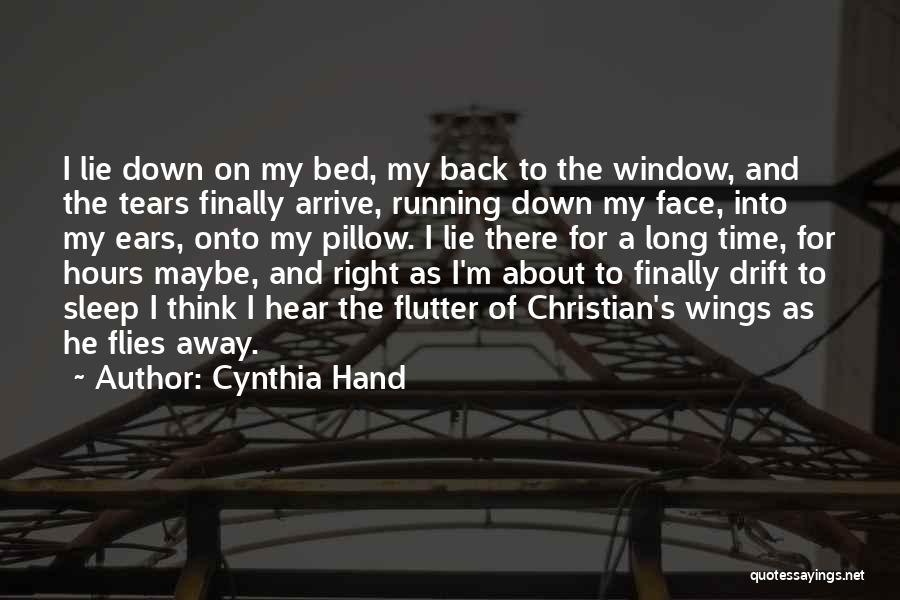 The Time Flies Quotes By Cynthia Hand