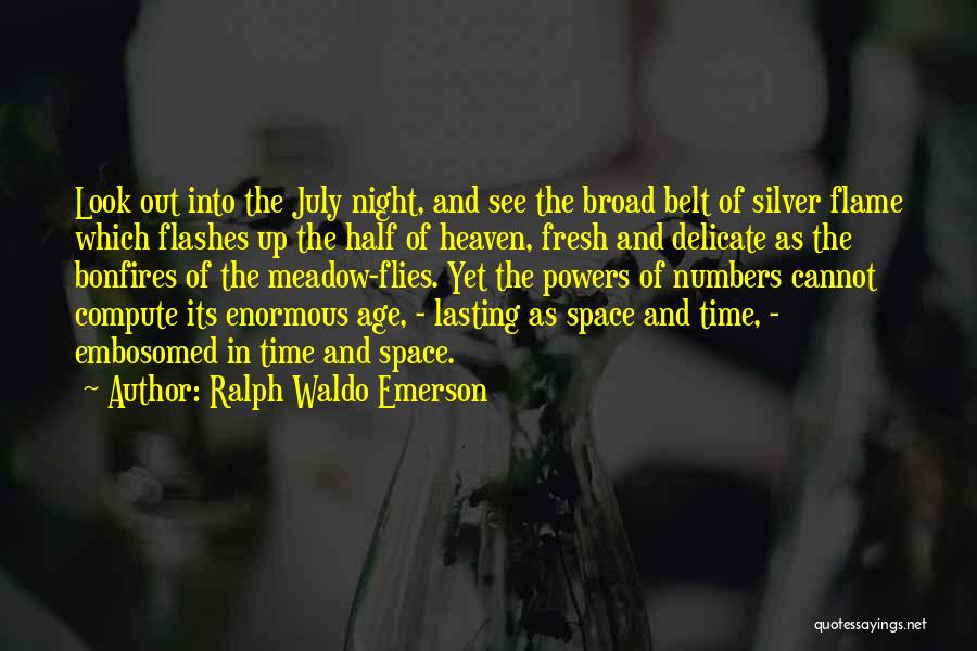 The Time Flies Quotes By Ralph Waldo Emerson