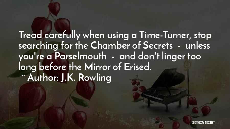 The Time Turner Quotes By J.K. Rowling