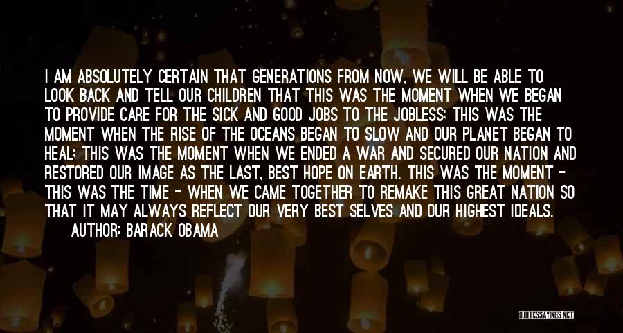 The Time War Quotes By Barack Obama