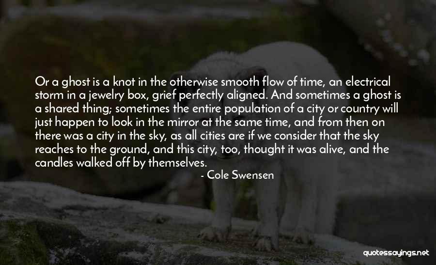 The Time We Shared Quotes By Cole Swensen