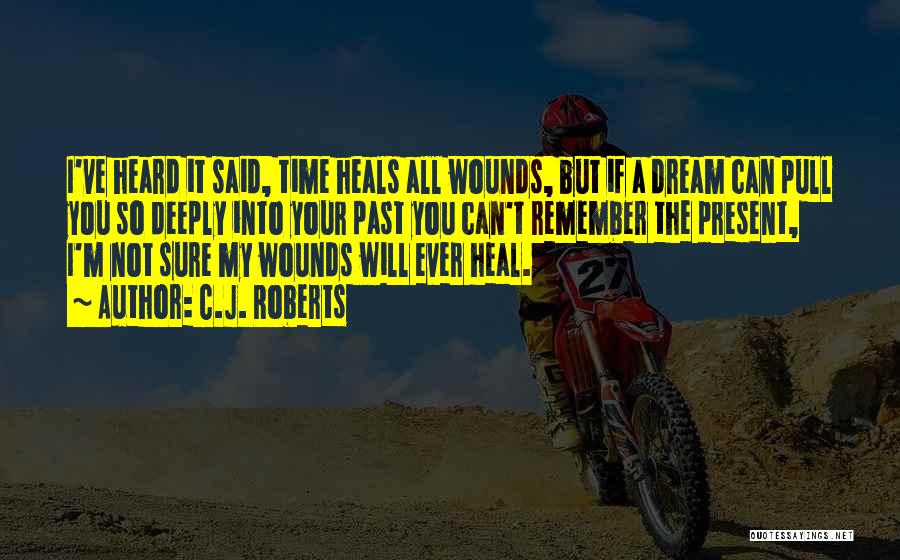 The Time Will Heal Quotes By C.J. Roberts
