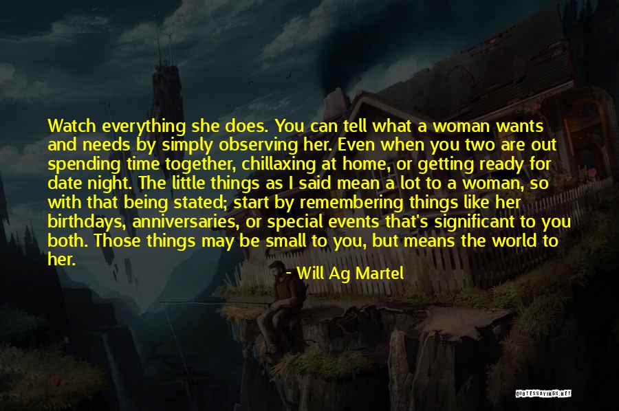 The Time Will Tell Quotes By Will Ag Martel