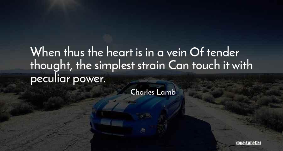 The Touch Quotes By Charles Lamb