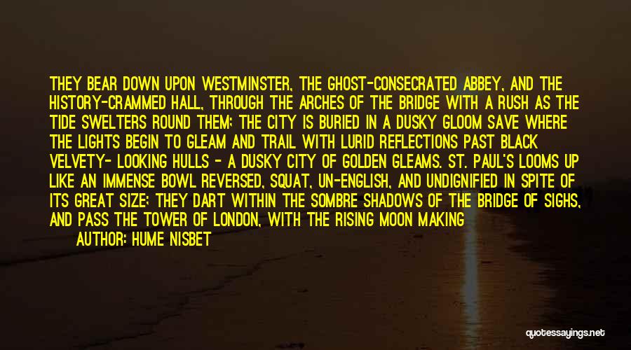 The Tower Bridge Quotes By Hume Nisbet