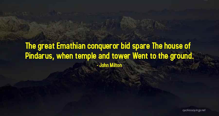 The Tower Towers Quotes By John Milton The Tower Towers Quotes By John Milton