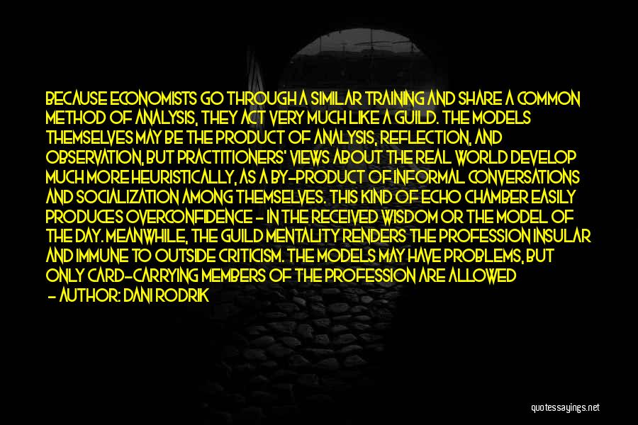 The Training Day Quotes By Dani Rodrik