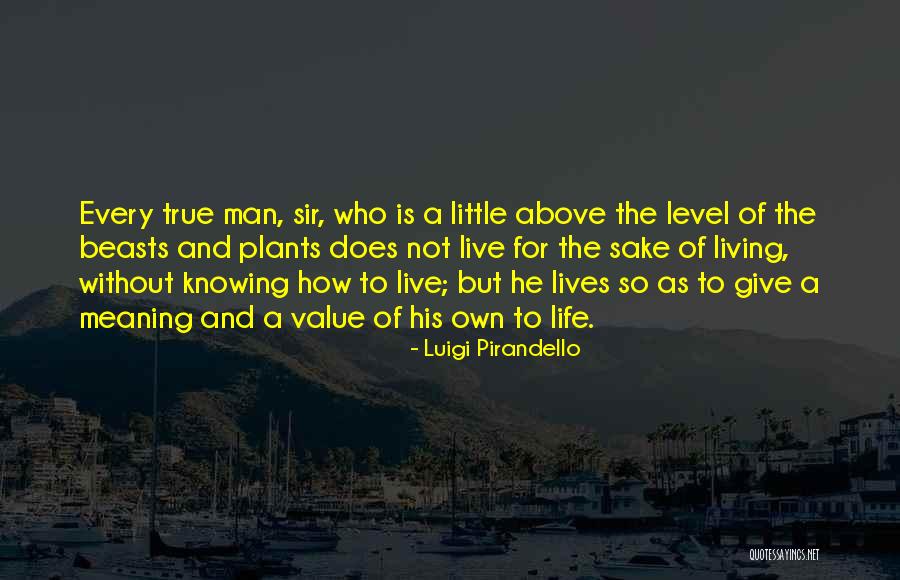 The True Value Of Life Quotes By Luigi Pirandello The True Value Of Life Quotes By Luigi Pirandello