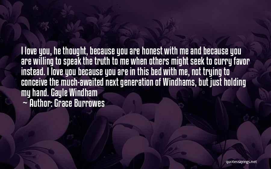 The Truth In Relationships Quotes By Grace Burrowes