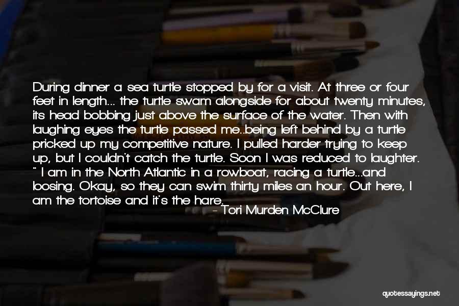 The Turtle And The Hare Quotes By Tori Murden McClure The Turtle And The Hare Quotes By Tori Murden McClure