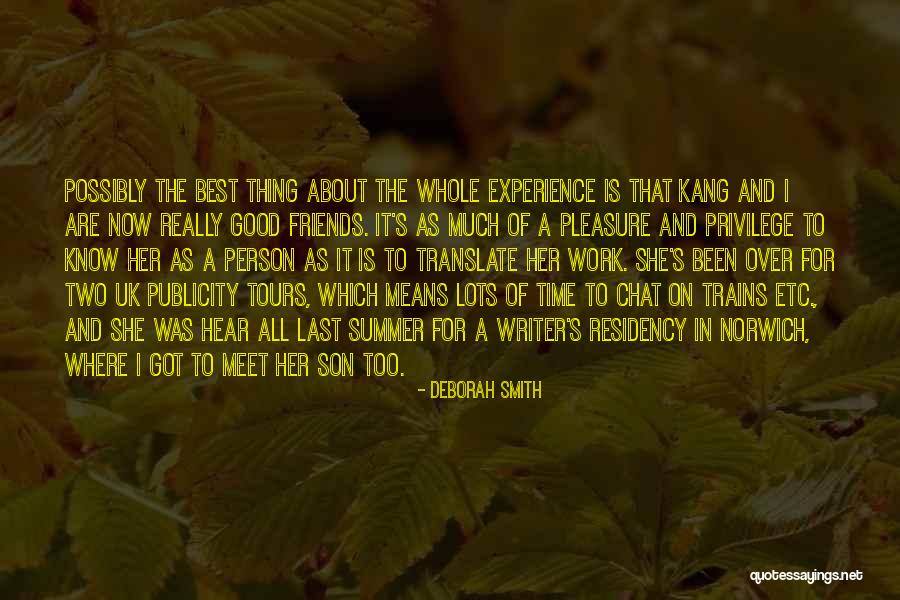 The Two Best Friends Quotes By Deborah Smith The Two Best Friends Quotes By Deborah Smith