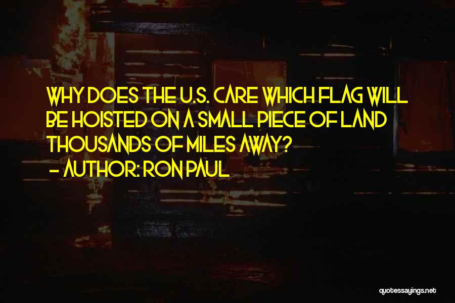 The U.s. Flag Quotes By Ron Paul