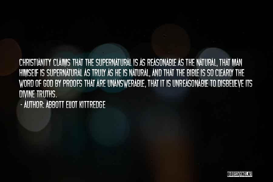 The Unanswerable Quotes By Abbott Eliot Kittredge