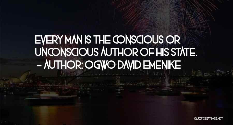 The Unconscious Quotes By Ogwo David Emenike