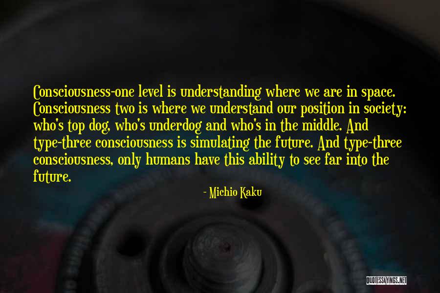 The Underdog Quotes By Michio Kaku