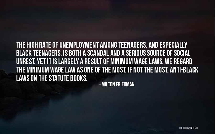 The Unemployment Rate Quotes By Milton Friedman The Unemployment Rate Quotes By Milton Friedman