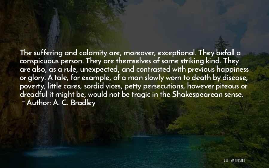 The Unexpected Death Quotes By A. C. Bradley