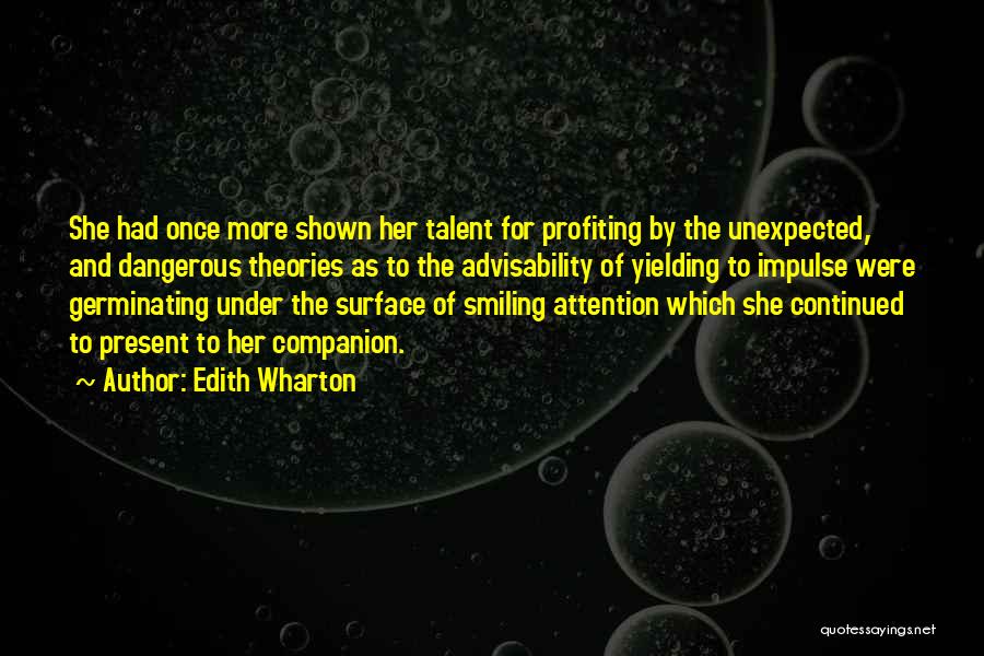 The Unexpected Quotes By Edith Wharton