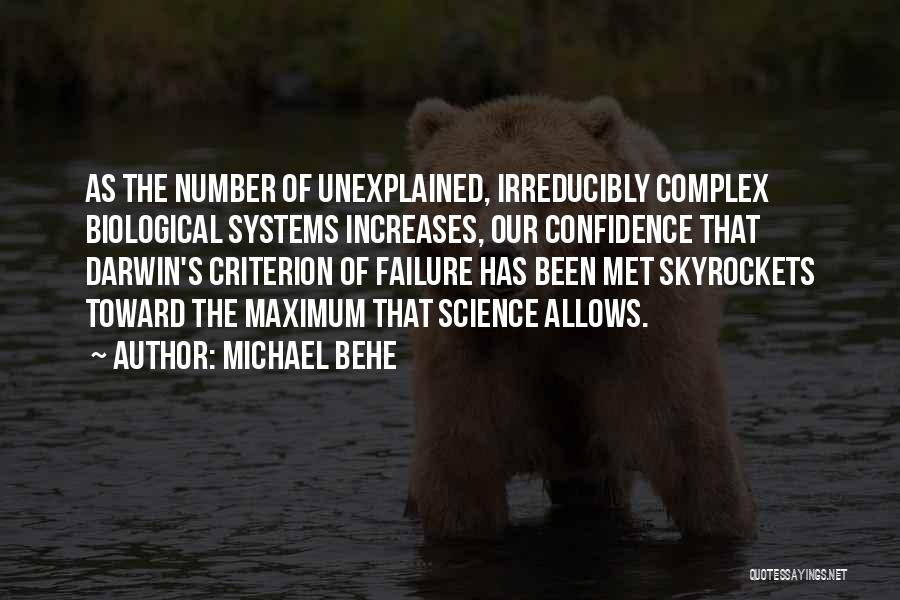 The Unexplained Quotes By Michael Behe