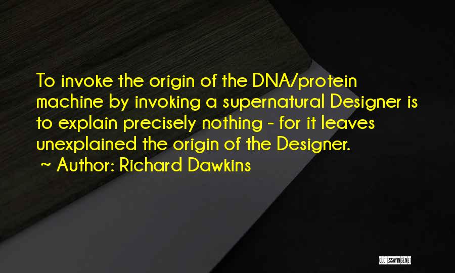 The Unexplained Quotes By Richard Dawkins