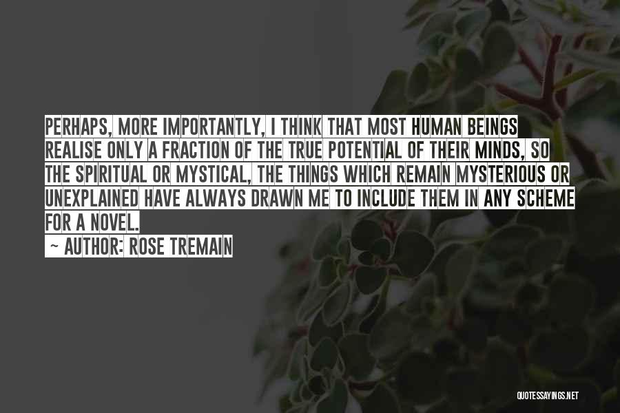 The Unexplained Quotes By Rose Tremain