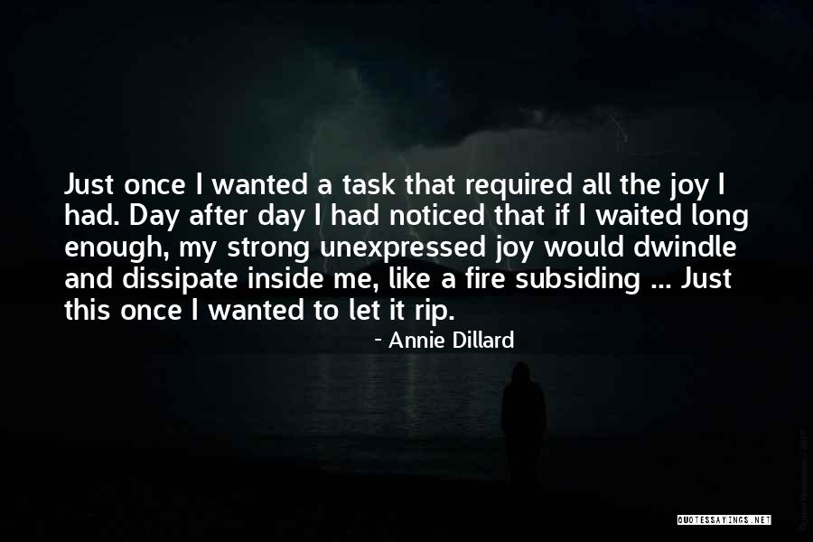 The Unexpressed Quotes By Annie Dillard The Unexpressed Quotes By Annie Dillard
