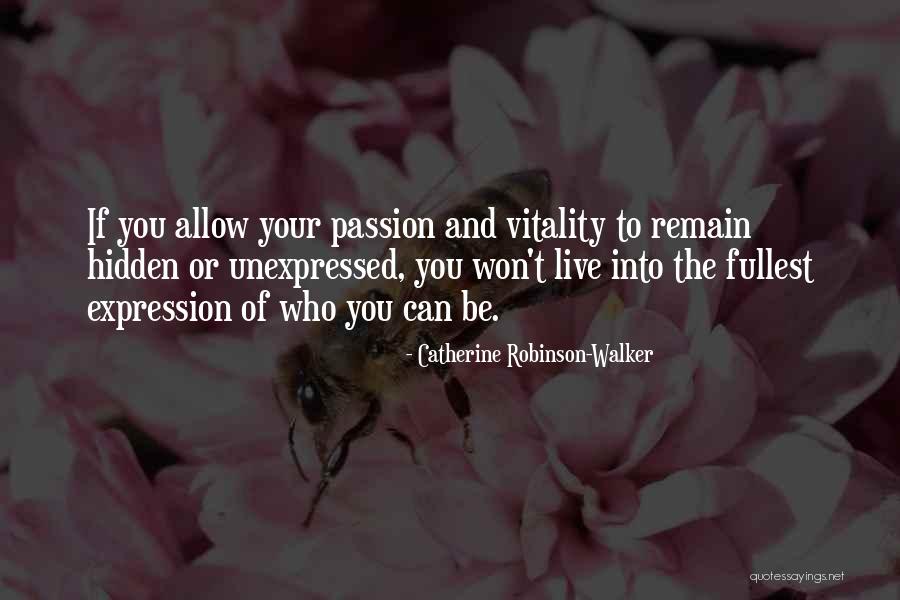 The Unexpressed Quotes By Catherine Robinson-Walker The Unexpressed Quotes By Catherine Robinson-Walker
