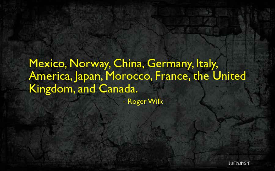 The United Kingdom Quotes By Roger Wilk