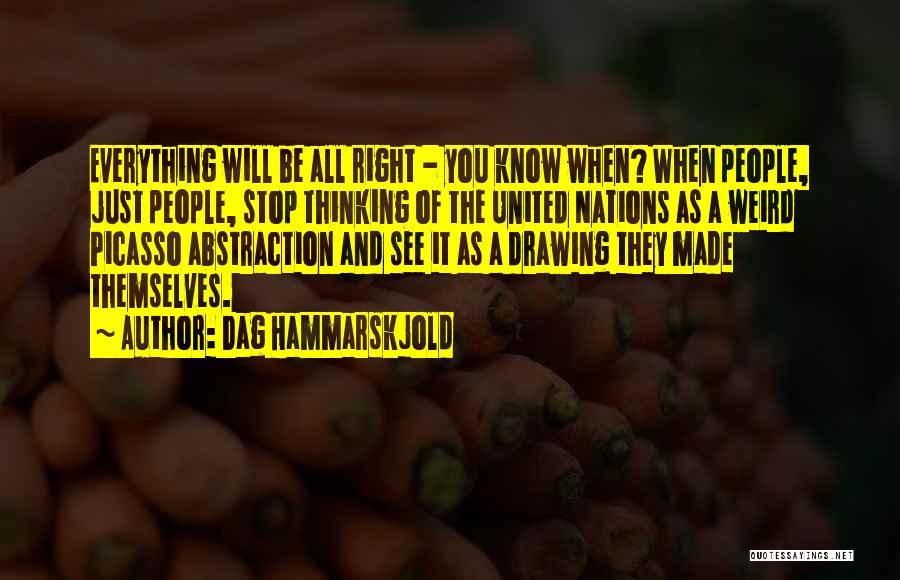 The United Nations Quotes By Dag Hammarskjold