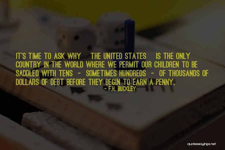The United States Debt Quotes By F.H. Buckley The United States Debt Quotes By F.H. Buckley