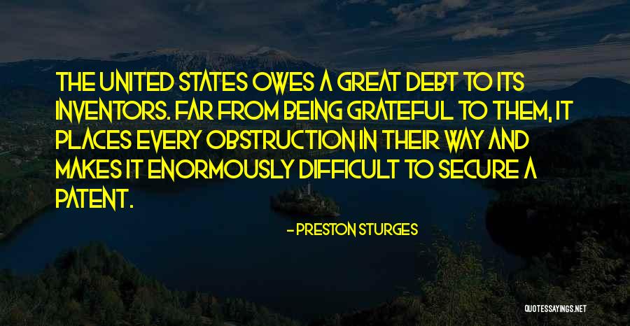 The United States Debt Quotes By Preston Sturges The United States Debt Quotes By Preston Sturges