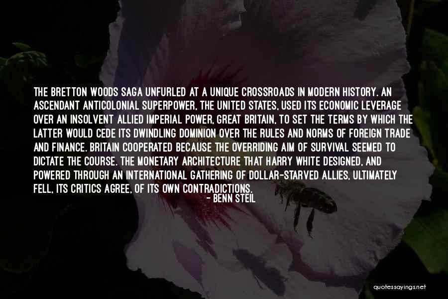 The United States Economy Quotes By Benn Steil