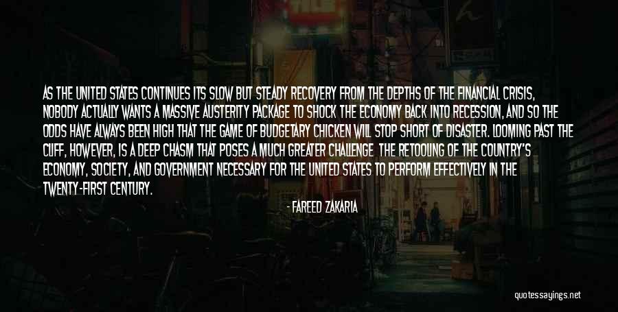 The United States Economy Quotes By Fareed Zakaria