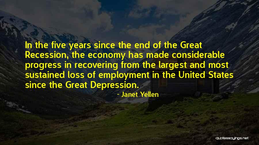 The United States Economy Quotes By Janet Yellen